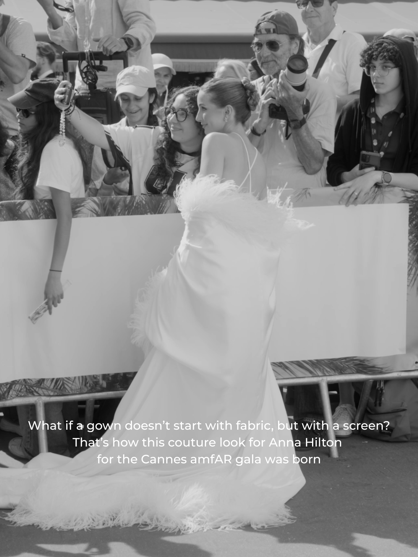 Anna Hiltrop at amfAR Gala Cannes