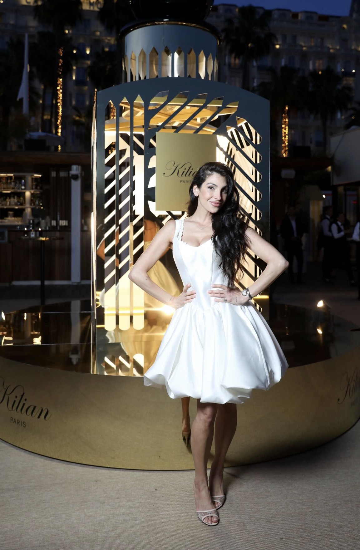 Anna Nooshin wearing KOTAPSKA Couture